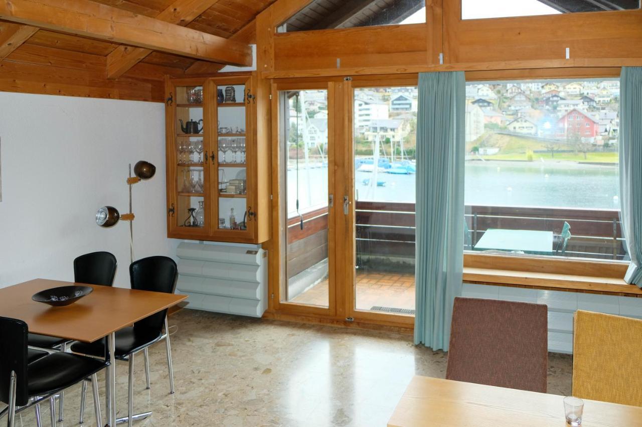 Seewohnung 1 Spiez Dış mekan fotoğraf