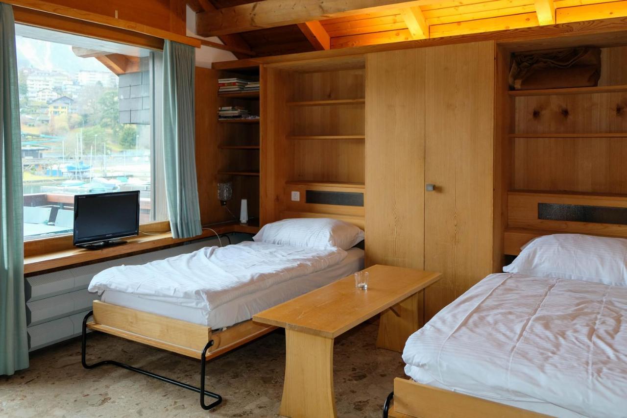 Seewohnung 1 Spiez Dış mekan fotoğraf