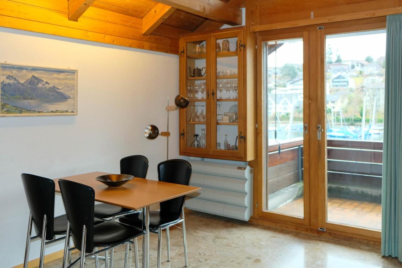 Seewohnung 1 Spiez Dış mekan fotoğraf