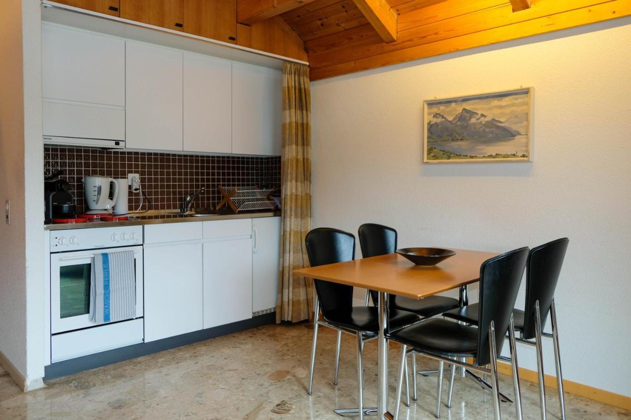 Seewohnung 1 Spiez Dış mekan fotoğraf
